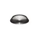 Plafoniera LED Mantra Himalaya, 56W, alb-negru, telecomanda