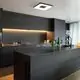 Plafoniera LED Mantra Coin, 100W, alb-negru, telecomanda-Smart control App