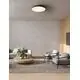 Plafoniera LED Nova Luce Linus, 50W, negru, dimabil