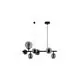 Pendul Nova Luce Odillia, 7xG9, fumuriu-negru