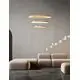 Pendul LED Nova Luce Adria, 97W, alama, dimabil