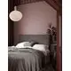 Pendul Nova Luce Allen, 1xE27, D32, alb-auriu