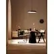 Pendul LED Nova Luce Linus, 40W, negru, dimabil