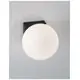 Aplica LED Nova Luce Joline, 6W, alb-negru