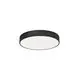 Plafoniera LED Nova Luce Sotto, 40W, negru, dimabil, telecomanda