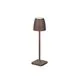 Veioza LED Nova Luce Colt, 2W, maro, touch, IP54