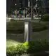 Stalp mediu LED Nova Luce Barco, 6W, gri, IP65