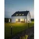 Stalp mediu Nova Luce Cetera, 1xE27, negru, IP54