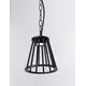 Pendul LED Nova Luce Carina, 6W, negru, IP65