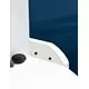 Spot trepte/pardoseli LED incastrat Nova Luce Circe, 3W, liniar, negru, IP54
