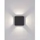 Aplica LED Nova Luce Serika, 8W, antracit, IP65