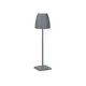 Veioza LED Nova Luce Colt, 2W, H38, gri, touch, IP54