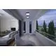 Plafoniera LED AZzardo Casper Square, 15W, 4000K, gri inchis, IP54