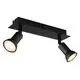 Plafoniera Globo Lighting Drew, 2xGU10, negru mat