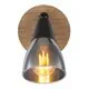 Aplica Globo Lighting Mubby, 1xE14, fumuriu-negru
