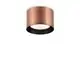 Plafoniera LED Ideal Lux Spike, 15W, rotund, cupru