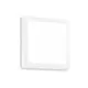 Plafoniera LED Ideal Lux Universal Square, 25W, alb, on/off CCT
