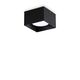 Plafoniera LED Ideal Lux Spike, 15W, patrat, negru