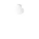 Plafoniera Ideal Lux Cotton, 1xG9, Ø 130, alb
