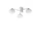 Lustra Ideal Lux Hermes, 3xG9, Ø 600, alb