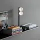 Veioza LED Ideal Lux Ping Pong, 12W, negru, on/off