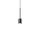 Pendul LED Ideal Lux Archimede, 3.5W, cilindru, negru
