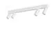 Plafoniera Ideal Lux Profilo, 4xGU10, alb