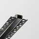 Sina magnetica, incastrata, Ideal Lux Stick Recessed, 1000x50x13mm, negru, 329598