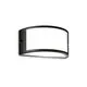 Aplica, Ideal Lux Rex-1, 1xE27, 250x130x120mm, negru, IP44, 322728