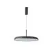 Pendul LED, AZzardo Clara, 50W, CCT 3000-4000-6500K, negru nisipiu, dimabil, Triac