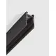 Sina magnetica aplicata Nova Luce Breda Flexible, 1m, negru