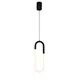Pendul LED, AZzardo Nexus, 9W, 3000K, negru nisipiu