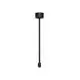Tija suspendare sina magnetica Nova Luce Ultra Slim Tint, negru