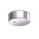 Baza circulara magnetica, Ideal Lux, 90x35mm, crom-inox, 328683