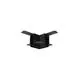 Conector Q pentru sina magnetica incastrata Nova Luce Ultra Slim Q Connector, negru