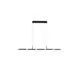 Pendul LED, AZzardo Zigzak, 46W, 3000K, negru