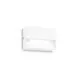 Aplica LED, Ideal Lux Dedra, 3W, 3000K, 100x30x65mm, alb, IP65, 316901