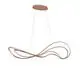 Pendul LED, AZzardo Twist, 60W, 3000K, auriu