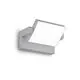 Aplica LED, Ideal Lux Swipe, 20.5W, 3000K, 212x165x100mm, gri, IP54, 326863