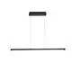 Pendul LED, AZzardo Alamo, 16W, 3000K, negru nisipiu, dimabil-3 trepte
