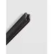 Sina magnetica aplicata Nova Luce Ultra Slim, 1m, negru