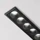 Corp de iluminat LED COB, incastrat, Ideal Lux Lika Slim, 10W, 3000K, 122x28x40mm, negru, 305813