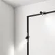 Element de conectare intermediar sina magnetica, Ideal Lux Stick Recessed, 70x70x13mm, negru, 330365