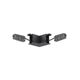 Conector Q sina magnetica incastrata Nova Luce Breda Flexible, negru