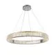 Pendul LED, AZzardo Spark, 72W, 3000K, crom, dimabil, Triac