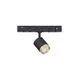 Spot LED sina magnetica Nova Luce Magnetic Flexible Zoom, 10W, 4000K, auriu-negru