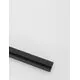 Sina aplicata pentru profil LED integrat, Nova Luce Bongo, 530mm, negru