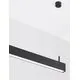 Profil LED suspendat Nova Luce Lina, 40W, 3000K, 2800 lumeni, L1200 mm, negru