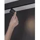 Spot LED sina magnetica Nova Luce Magnetic Flexible, 10W, dimabil, auriu-negru