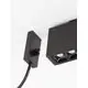 Element de alimentare suspendat profil LED integrat, Nova Luce Lina, 300mm, negru